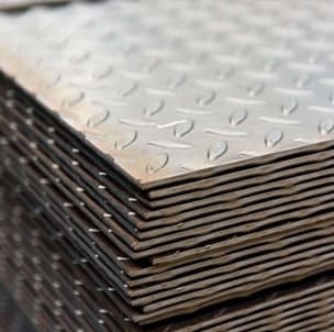 Stainless Steel Chequered Plate Manufacturers, Stainless Steel Chequered Plate Supplier, Stainless Steel Chequered Plate Exporter, 321 SS Chequered Plate Provider in Delhi, India
