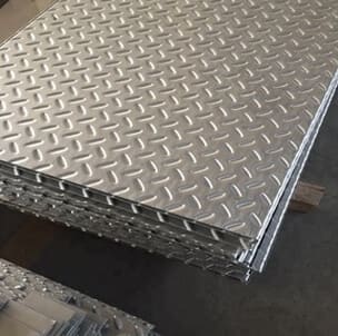 Stainless Steel Chequered Sheet Manufacturers, Stainless Steel Chequered Sheet Supplier, Stainless Steel Chequered Sheet Exporter, 301S SS Chequered Sheet Provider in Delhi, India