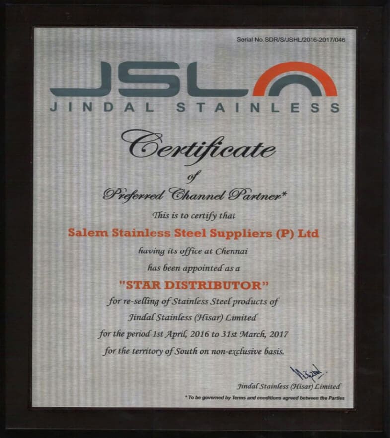 image of certificate